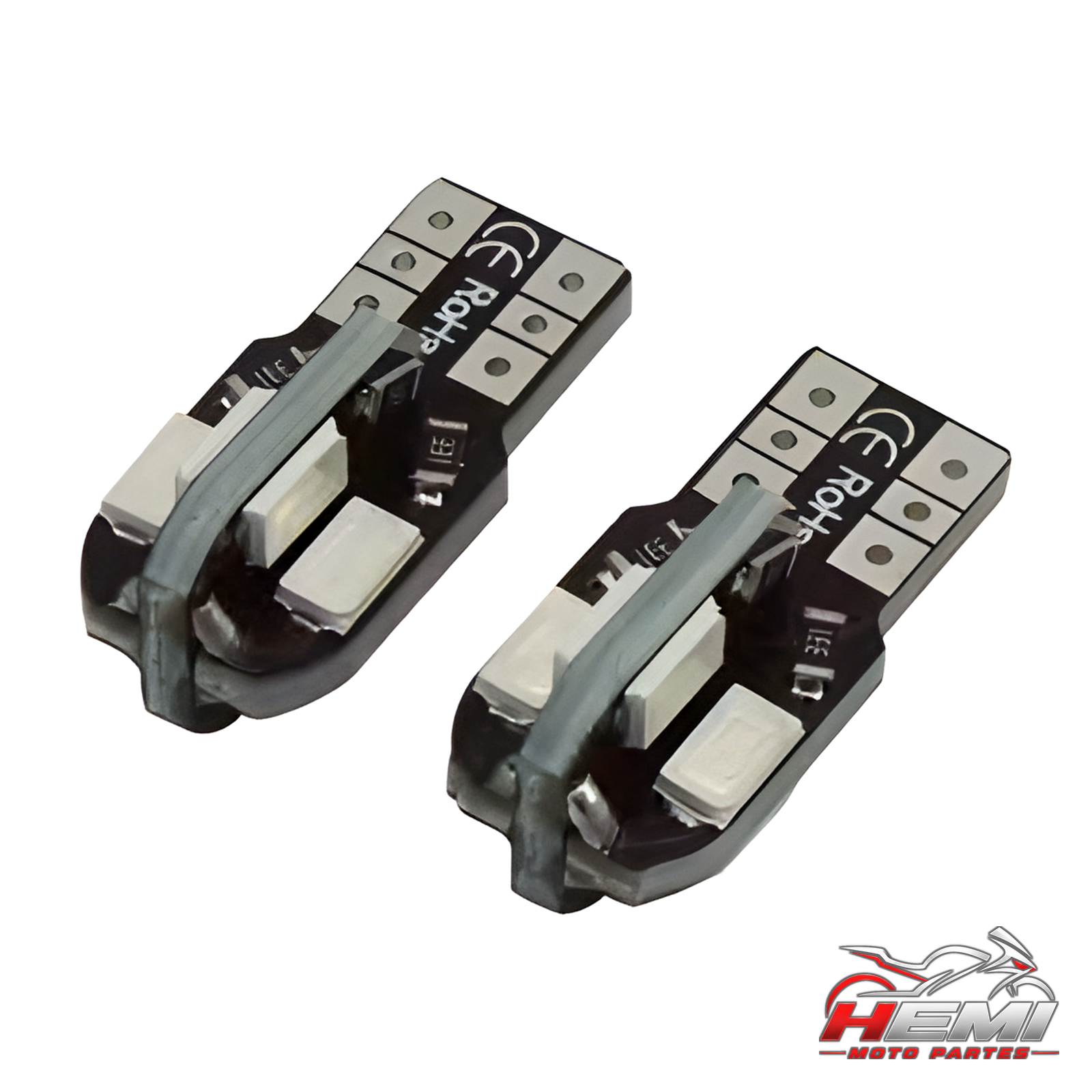 FOCO PELLIZCO 8 LEDS AZUL