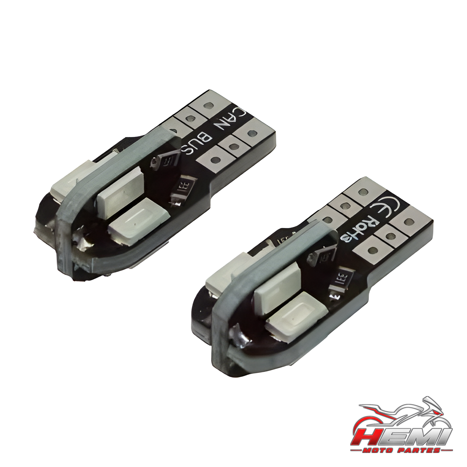 FOCO PELLIZCO 8 LEDS VERDE